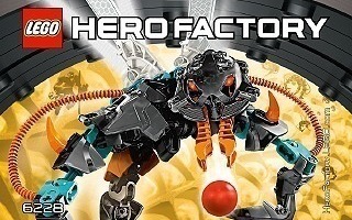 [ LEGO Ohjekirja ] 6228 Hero Factory Villains - Thornraxx