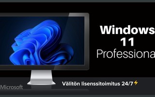 Windows 11 Pro -lisenssi: tilaa ja aloita käyttö heti