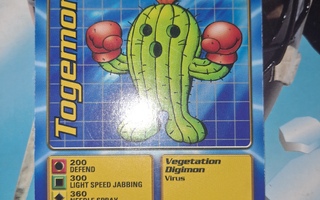 Togemon 1999 bandai digimon card