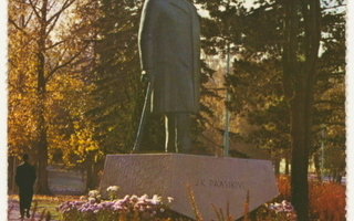 Lahti Paasikiven patsas 60-luku