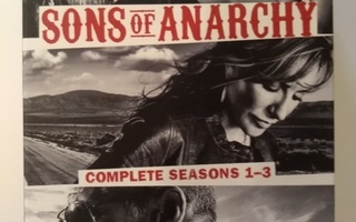 Sons of Anarchy, Kaudet 1-3, (3 x 4:n levyn Boxi) - DVD