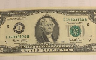 2 Dollar 2003 USA  UNC