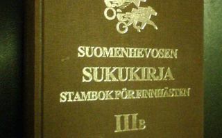 SUOMENHEVOSEN SUKUKIRJA IIIB nide ORIIT (1 p.1999) Sis.pk