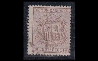 Espanja 145A o Vaakuna 10 C (1874)