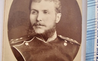 CDV Valokuva Venäjän Suomalainen Kenraali Rehbinder 1870-l