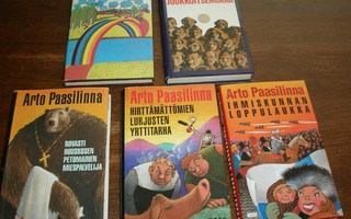 Arto Paasilinna 5 kirjaa sidottu paketti
