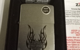 Zippo Harley-Davidson Tribal Wings Uusi ja Aito