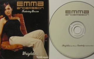Emma Andersson Feat. Bosson • Weightless CD-Single