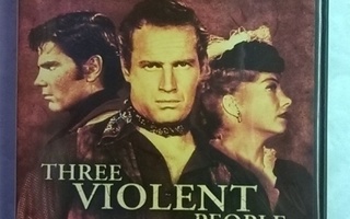 Three Violent People - Väkivaltainen Texas DVD
