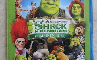 Shrek ja ikuinen onni, blu-ray + DVD.