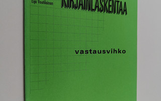 Arja Metiäinen : Kirjainlaskentaa : vastausvihko