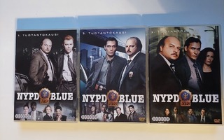 NYPD BLUE - tv-sarjan 1.,2. ja 3.tuotantokausi