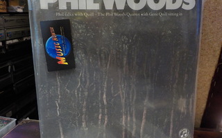 PHIL WOODS QUARTET - PHIL TALKS WITH QUILL EX+/EX+ LP