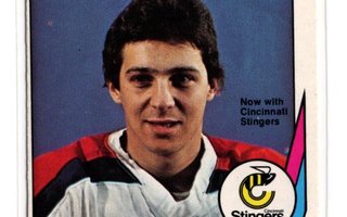 Michel Dion Cincinnati Stingers 77-78 OPC WHA #62