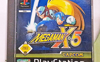 Mega Man X5 (GER) (CIB) PS (Käytetty)