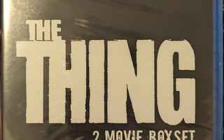 The Thing 1982 & 2011 (Blu-Ray) Uusi ja muoveissa