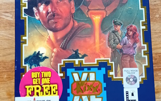 Indiana Jones and the Fate of Atlantis KIXX Big Box CIB PC