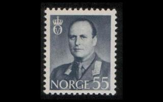 Norja 423 ** Olav V 55 öre (1958)