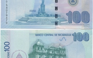 Nicaragua 100 Cordobas 2012 (2014) UNC comm. Cordoba 100v
