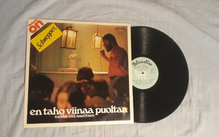 Anssi Ja Asko Mänttäri – En Taho Viinaa Puoltaa lp 1976