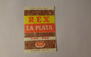 TT-etiketti Rex La Plata vac pac