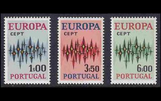 Portugali 1166-8 ** Europa (1972)