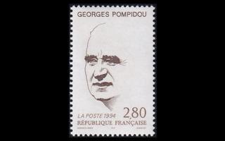 Ranska 3018 ** Presidentti Georges Pompidou (1994)