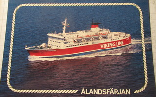 Viking Line. Ålandsfärjan. Laivapostikortti