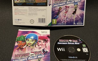 Monster High Skultimate Roller Maze Wii - CiB