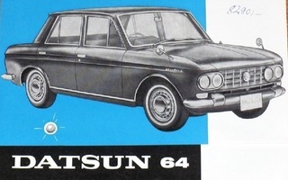 1964 Datsun Bluebird esite - KUIN UUSI - suomalainen
