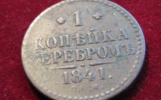 1  kopeekka  1840 Venäjä-Russia