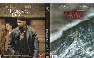 The Perfect Storm + Training Day  -   (2 Blu-ray)