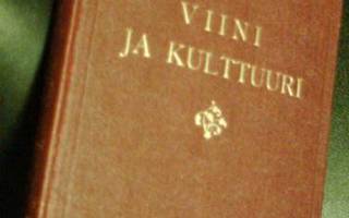 Emerik Olsoni: Viini ja kulttuuri (1938)  Sis.pk:t