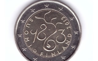 Suomi 2€ 2013 - Vuoden 1863 valtiopäivät 150 vuotta UNC