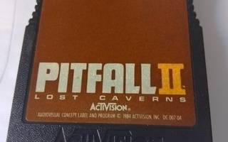 Commodore 64 C64 Pitfall 2 pelkkä loose moduuli!!!