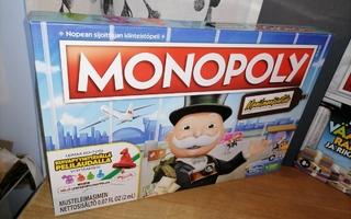 Monopoli - Maailmankiertue - Hasbro - Uusi