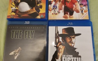 Kung fu Panda, Wreck it Ralph, The fly, A Fistful of dollars