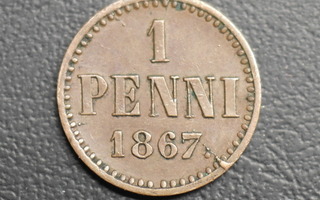 1 penni 1867  #1503