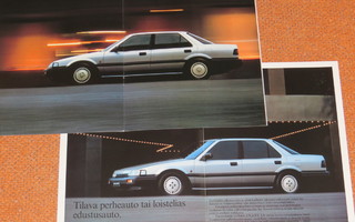 1985 Honda Accord esite -  KUIN UUSI - 24 sivua - suom
