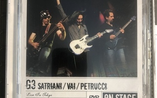 G3, SATRIANI / VAI / PETRUCCI - G3 Live In Tokyo dvd-levy
