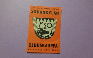 TT-etiketti Sodankylän Osuuskauppa SO