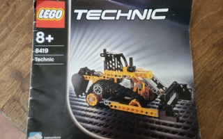 Technic Lego ohje 8419 Excavator