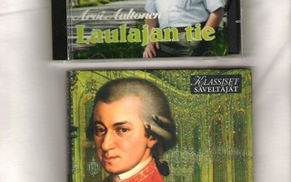 Arvi Aaltonen,  Laulajan Tie, Säkylä ja Mozart, CD-levyt.