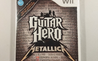 (SL) UUSI! Wii - Guitar Hero Metallica