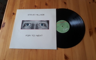 Steve Hillage – For To Next lp 1983 Electronic Pop Rock