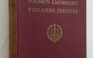 Eero (toim.) Schrey : Suomen lakimiehet 1958 = Finlands j...