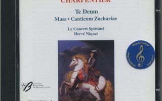 CHARPENTIER: Te Deum • Messu • Benedictus – Naxos CD 1997