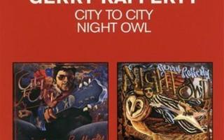 GERRY RAFFERTY: City to City/Night owl (2-CD), ks. esittely