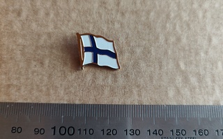 Suomen lippu pinssi