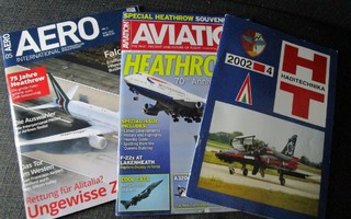 Kolme ilmailulehteä, Aero, Aviation, Haditechnika!(N356)